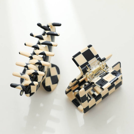 Adorro Checkmate Assorted Claw Clips