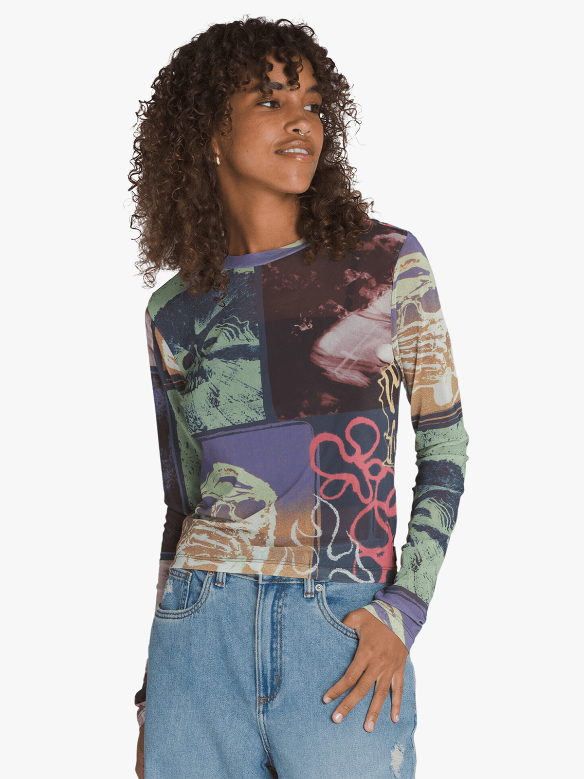 Vans Ludlow Mesh Long Sleeve