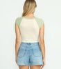 Billabong Women's Paradise Short Sleeve Raglan Tee