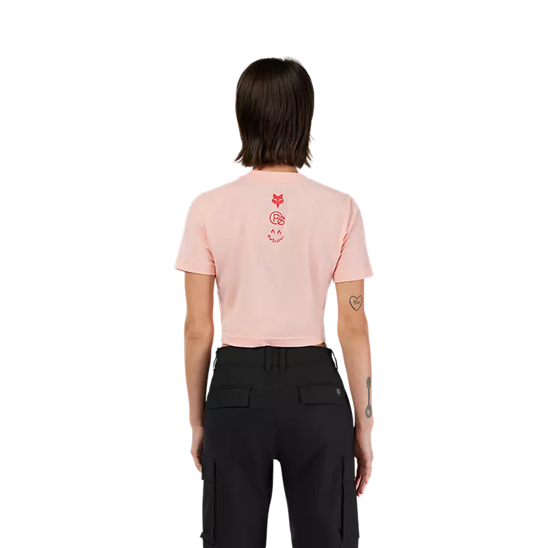 Womens Fox x Honda Baby Tee