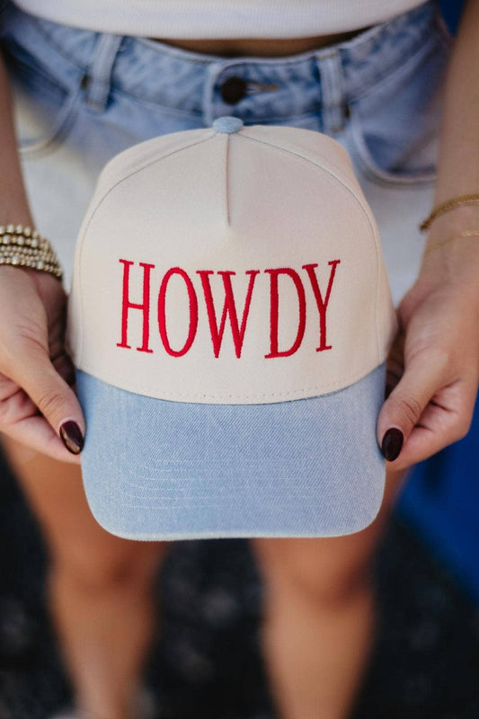 Katydid HOWDY Two-Toned Trucker Hats