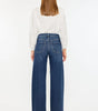 KanCan Women's High Rise Wide Leg Jeans