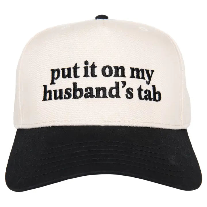 Katydid Put It On My Husband's Tab Two-Toned Vintage Hat