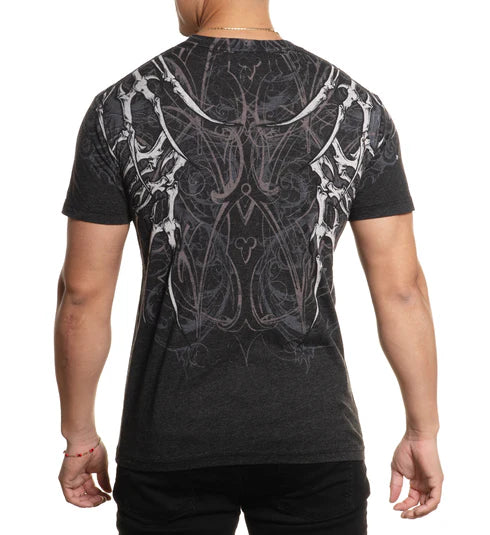 Affliction Men's Skeleton Tee