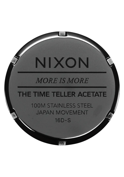 Nixon Time Teller Acetate Watch