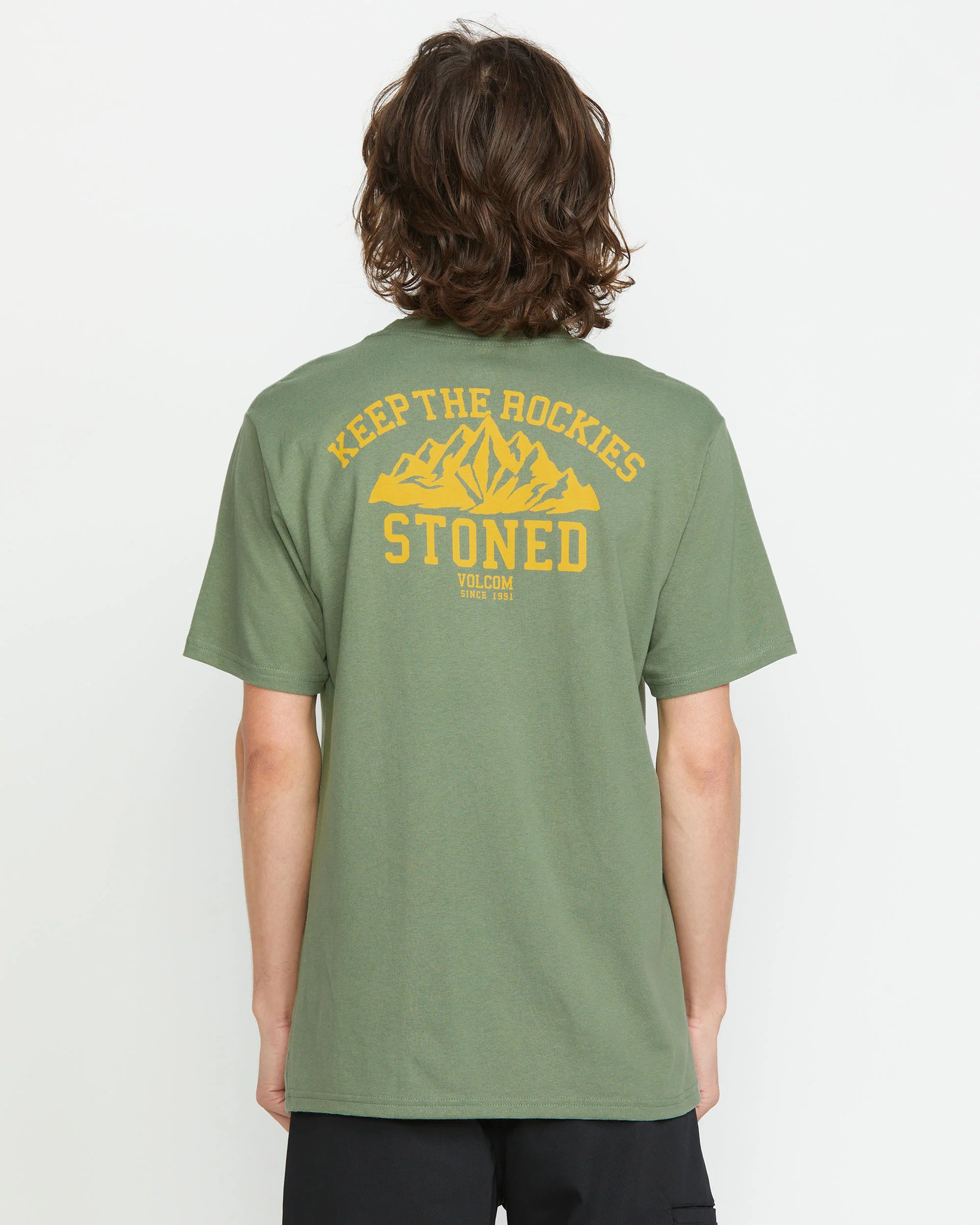 Volcom Men's Keep Rockies Stoned Short Sleeve