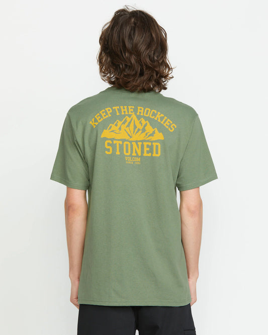Volcom Men's Keep Rockies Stoned Short Sleeve