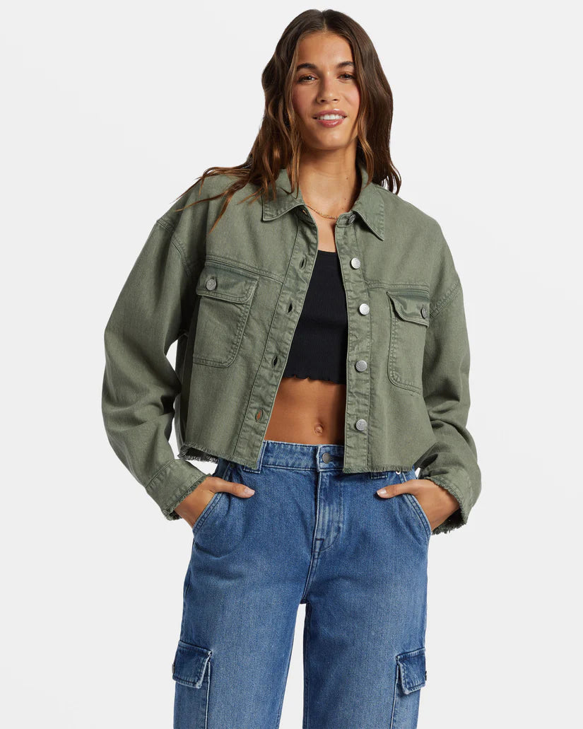 Sunset Sands Cutoff Shacket
