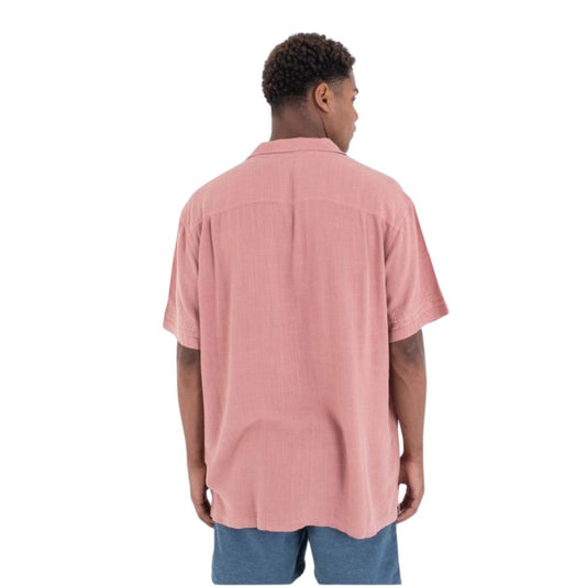 HURLEY LAGUNA CAMP EMBROIDERED SHIRT