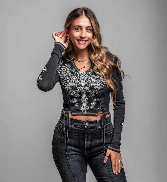 Affliction Women's Iron Soul L/S Top