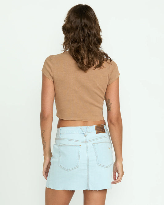 Volcom Women's 1991 Mid Short Sleeve Tee