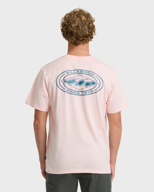 Billabong Men's Rotor Diamond Premium Short Sleeve Knit Graphic T-Shirt