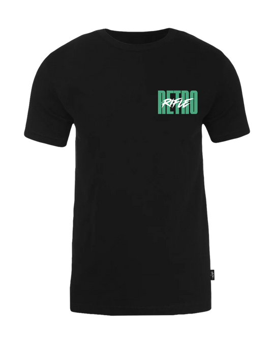 Retro Rifle Chill Chimp Tee