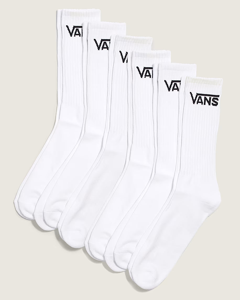 Vans Men's Classic Crew Socks 6-Pack