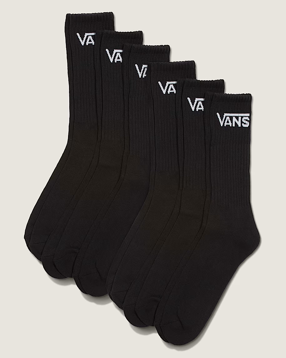 Vans Men's Classic Crew Socks 6-Pack