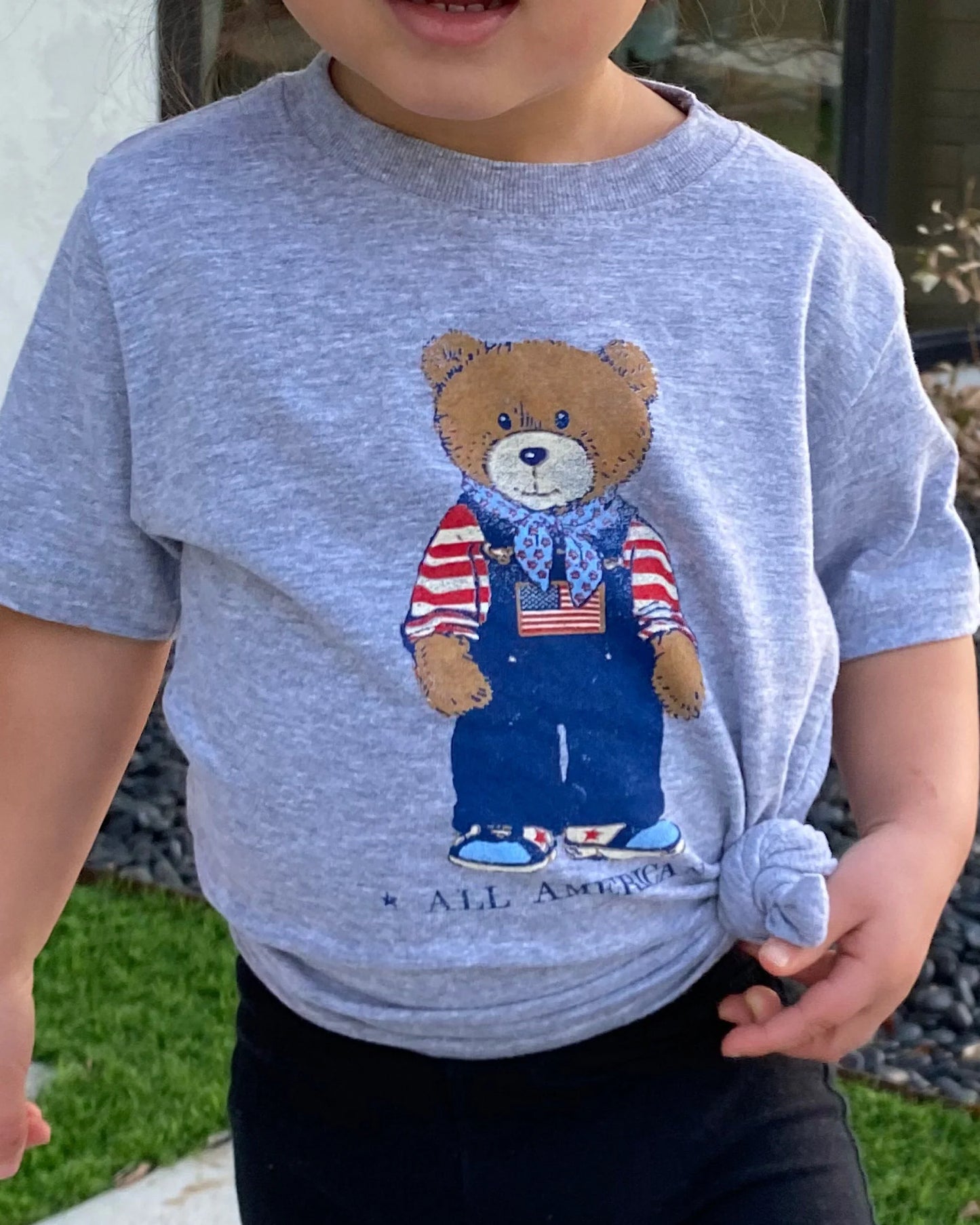 Children's All American Bear Tee