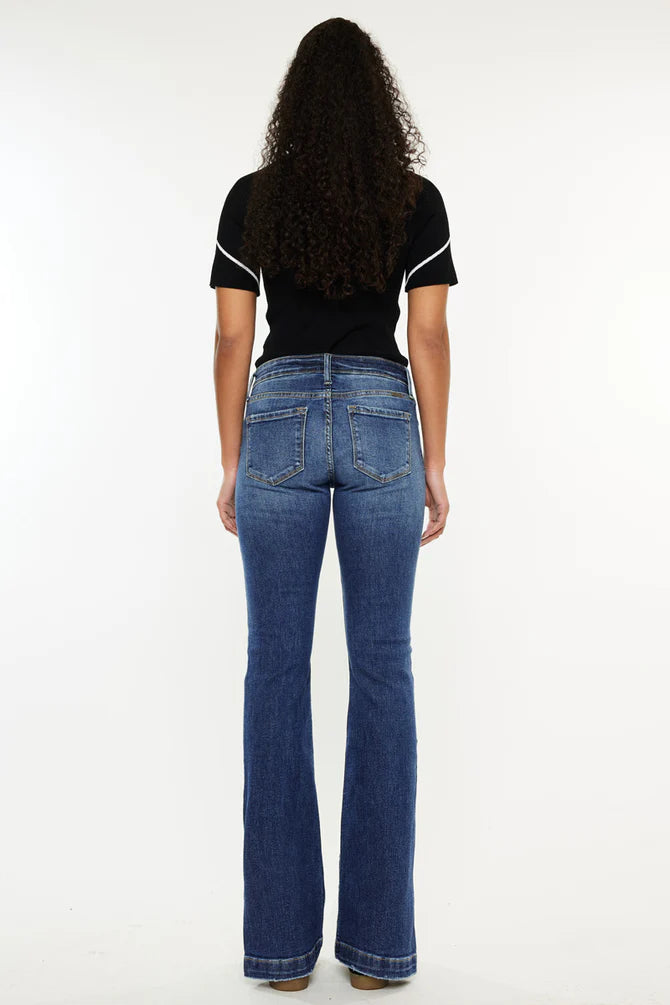 Kancan Low Rise Bootcut Jeans
