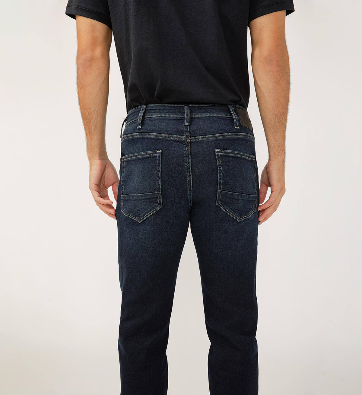 Silver Grayson Classic Fit Straight Leg Jeans