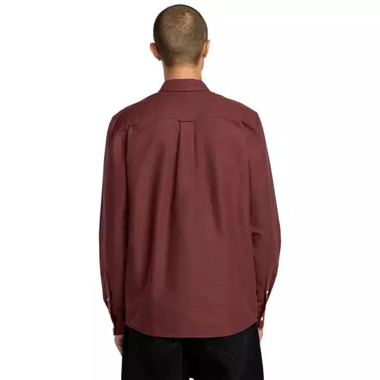 Volcom Men's Veeco Oxford Long Sleeve Shirt