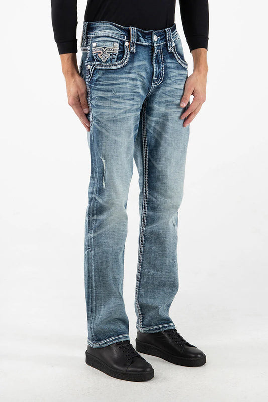 Rock Revival Men's Brycen Straight Jeans