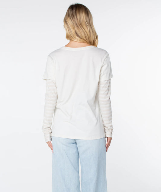 Roxy Women's Vintage Roxy Two-Fer Top