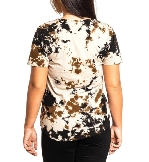 Affliction Womens Rebel Rose Tour Crew