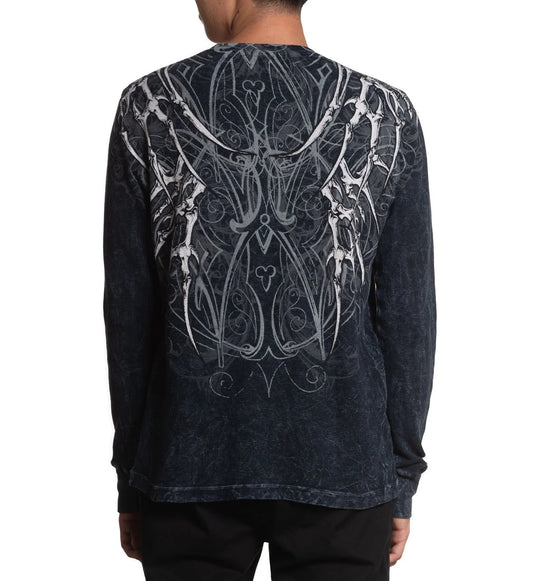 Affliction Men's Skeleton L/S Thermal