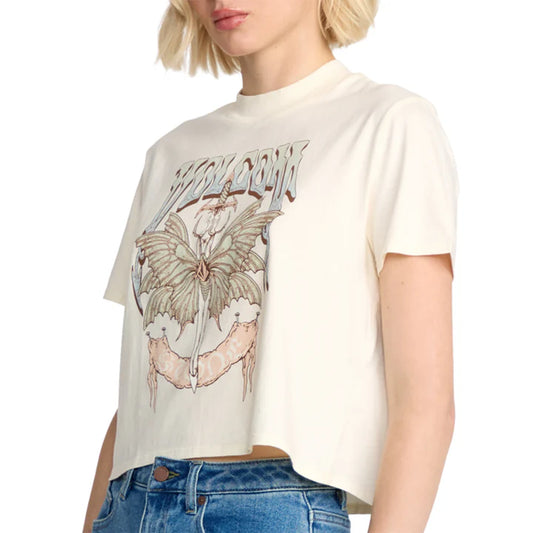 Volcom Women's Dial Crop Tee