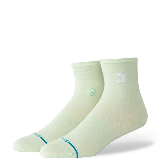 Stance Women's Fine Rib Quarter Socks