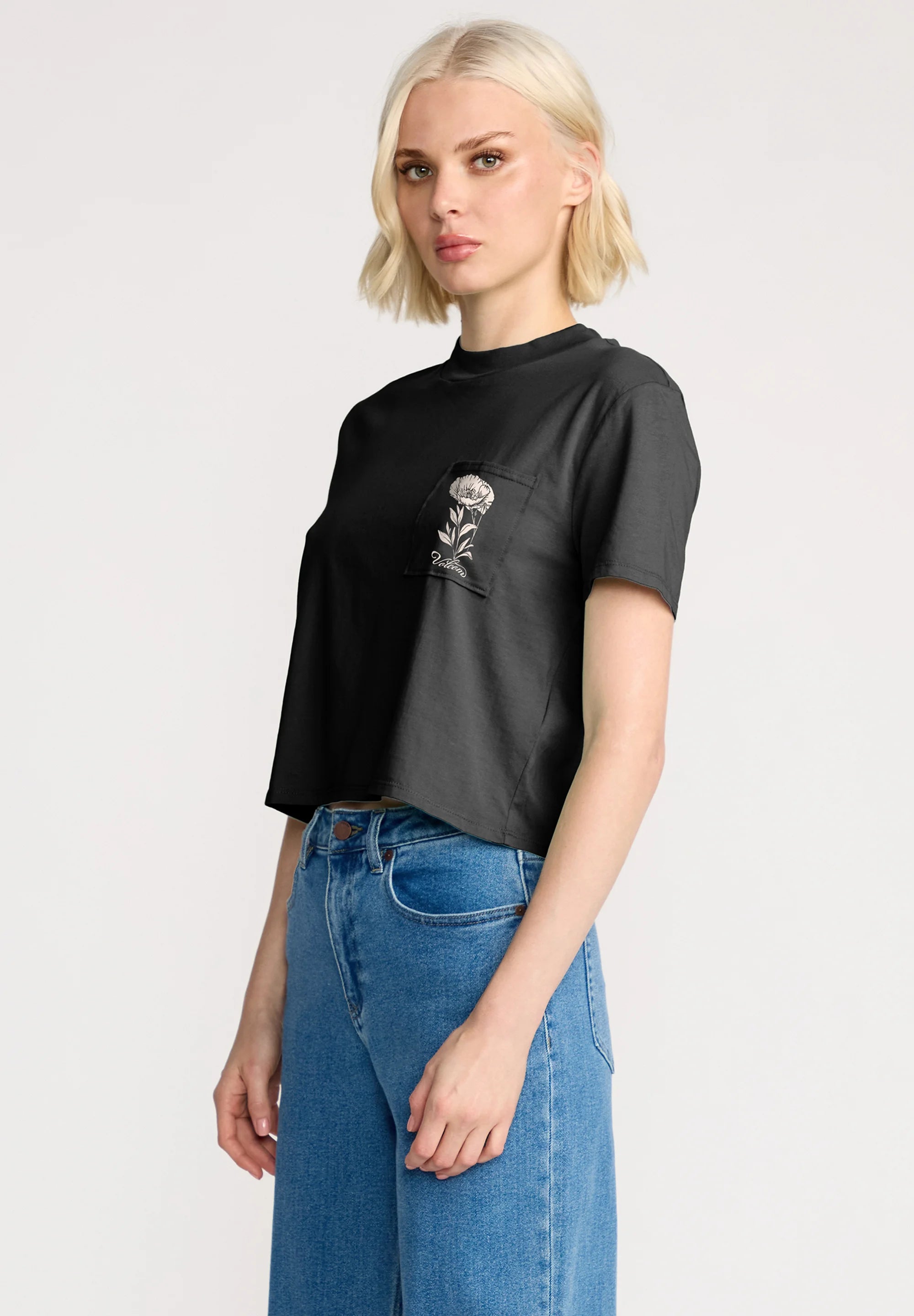 Volcom Women's Pocket Dial Tee