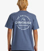 Quiksilver Omni Checked Tee-Vintage Indigo