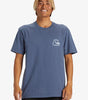Quiksilver Omni Checked Tee-Vintage Indigo