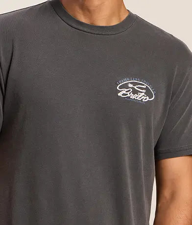 Brixton Men's Trails Short Sleeve Standard Tee