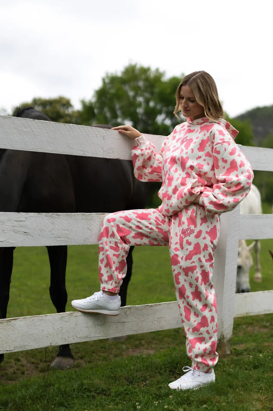 Happy Camp3r Women's Sweet Cow Core Joggers