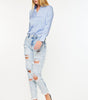 High Rise Skinny Mom Jeans