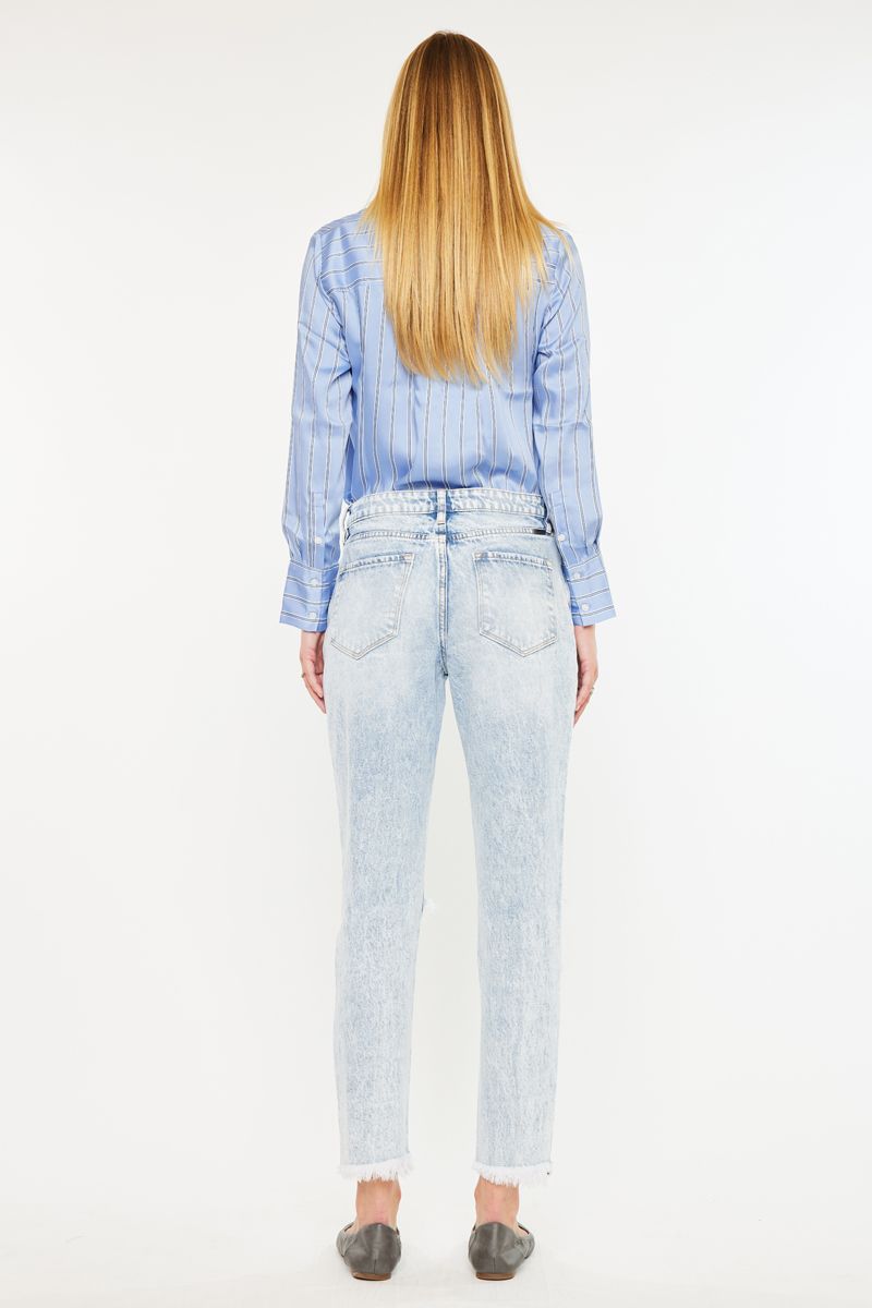High Rise Skinny Mom Jeans