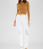 High Rise Slim Straight