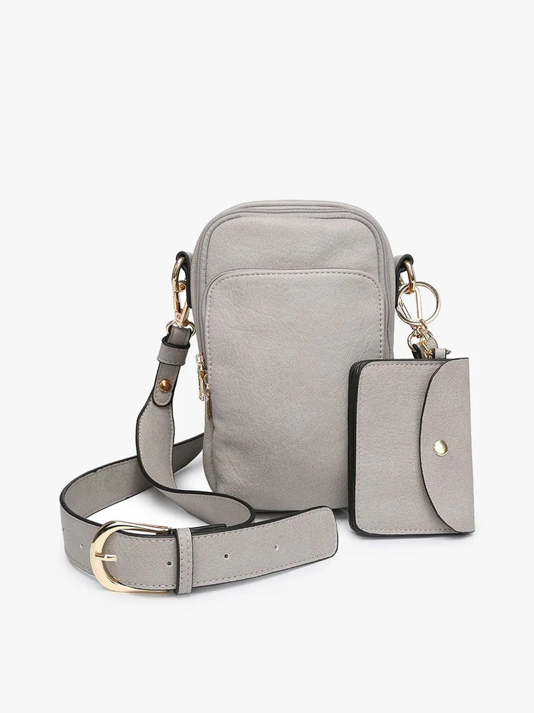 Parker 3 Compartment Crossbody w/Pouch
