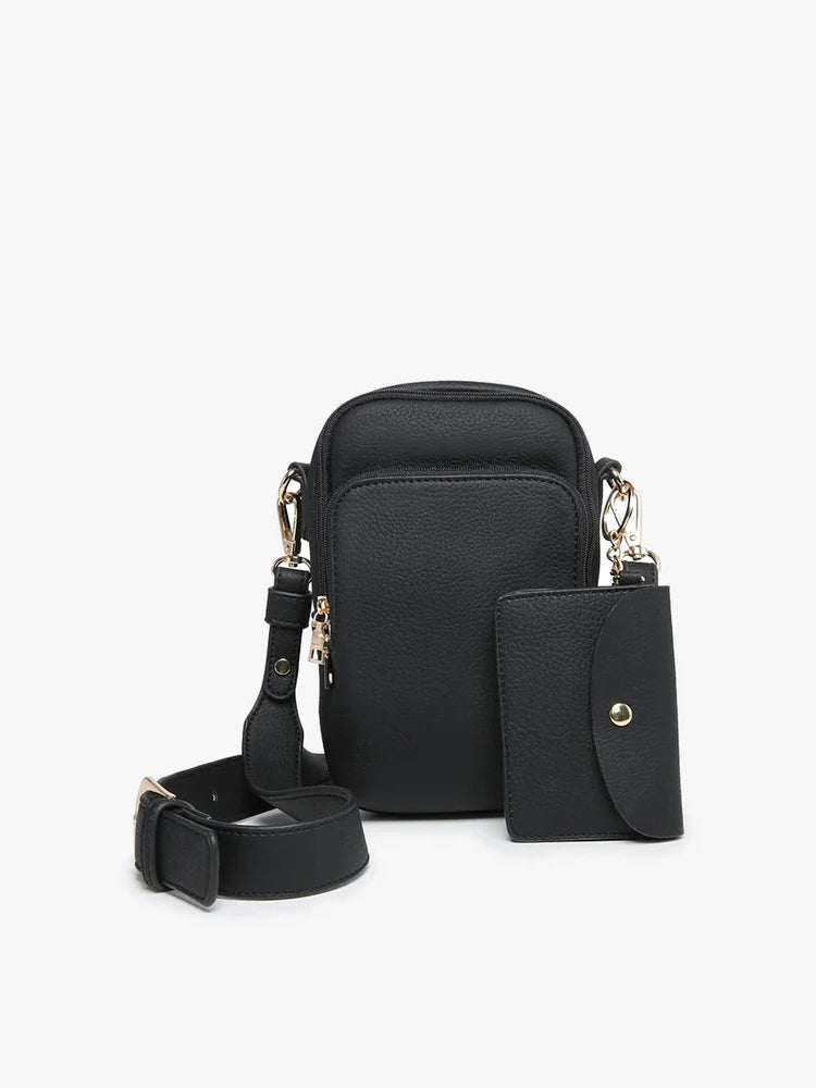 Parker 3 Compartment Crossbody w/Pouch