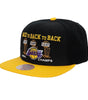 NBA CHAMPS SNAPBACK CAP HWC Los Angeles Lakers 2000-03