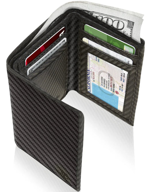 Access Denied Slim Trifold Wallet With ID Window