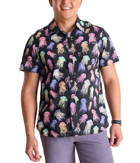 Chubbies Don't Be Jelly Printed Breezetech Shirt