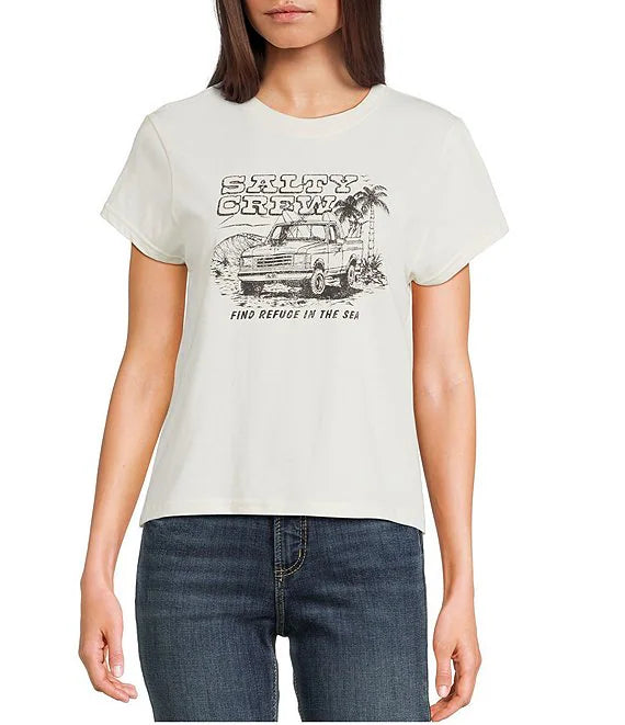 Salty Crew Women's Truck Stop Modern Tee