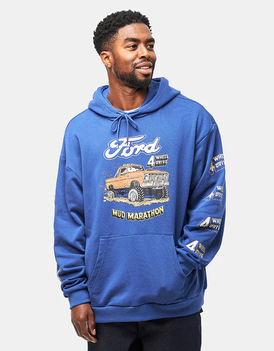 Brixton x Ford Mud Marathon Pullover Hoodie