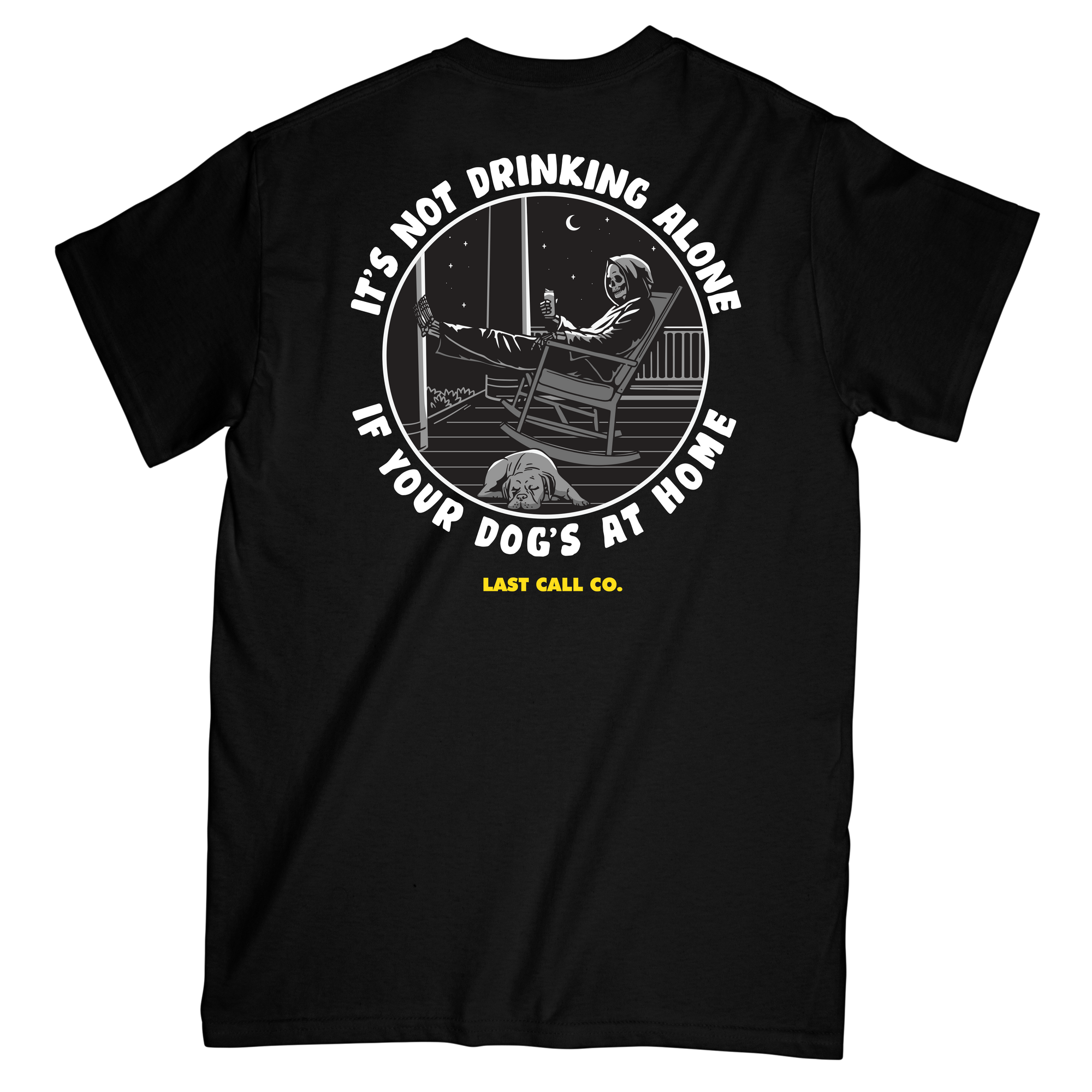 Last Call Co. Men's Alone Short Sleeve T-shirt