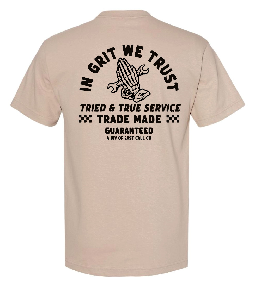 Last Call Co. Men's Grit Trademade S/S Tee