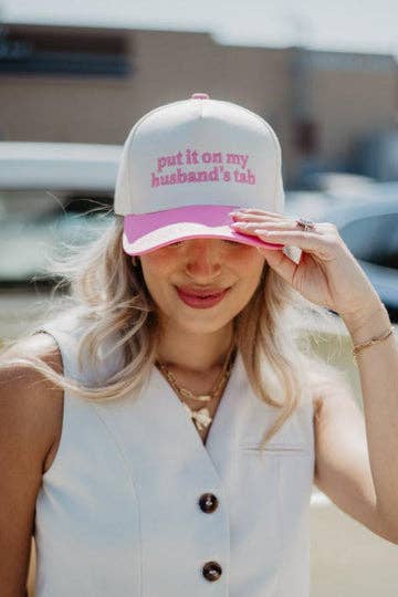 Katydid Women's Put It On My Husband's Tab Two-Toned Vintage Hat