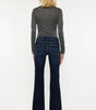 KanCan Women's Mid-Rise Flare Jeans