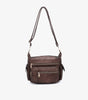 Jen & Co. Nicole Multi-Zip Crossbody Bag w/ Side Pockets