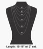 Fame Heart Pendant Chain Layered Necklace